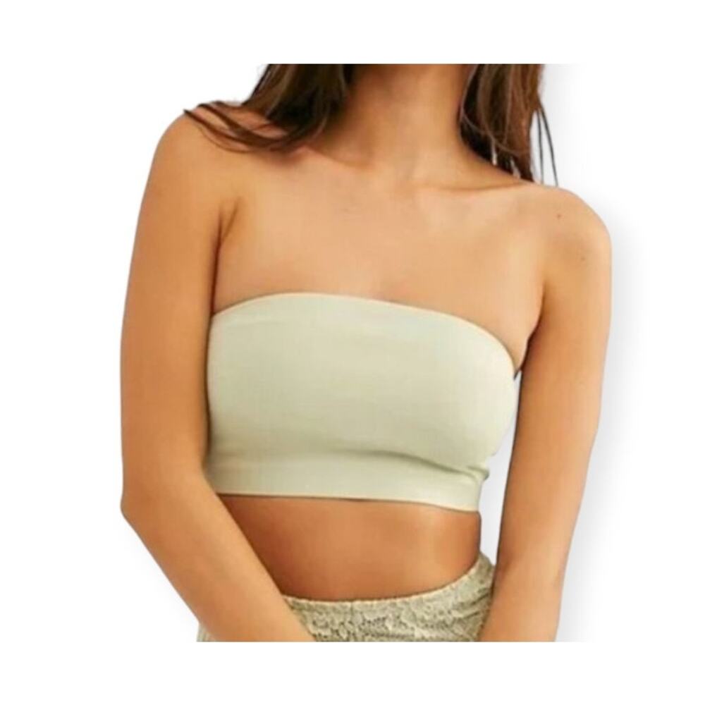 Intimately Free People Nina Bandeau Tube Bra Matcha Women's Size Medium New